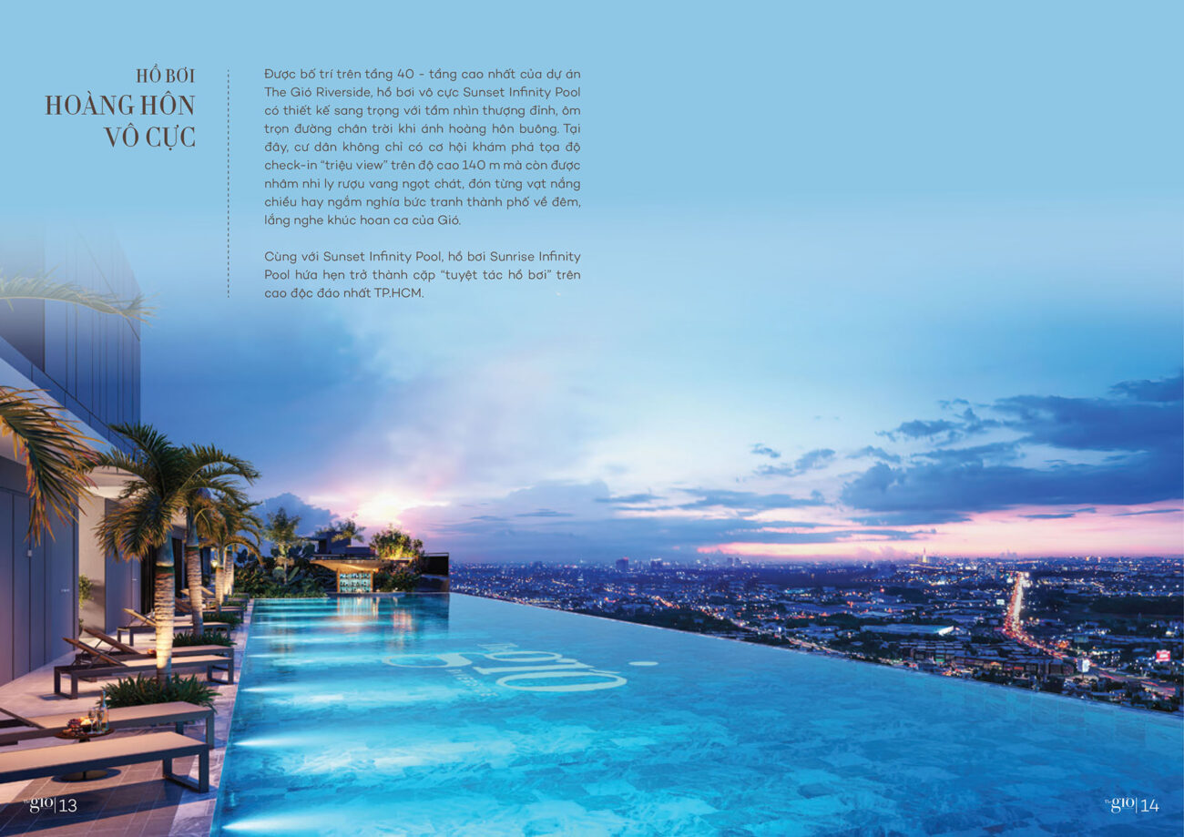 Hồ bơi dự án river collection biên hòa